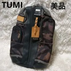 【美品】TUMI　トゥミ　メンズ　サラトガ　スリング　ボディバッグ　迷彩柄
