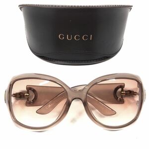 【グッチ】本物 GUCCI サングラス バンブー ホースビット GG 2991/F/S メンズ レディース イタリア製 ケース付き 送料520円