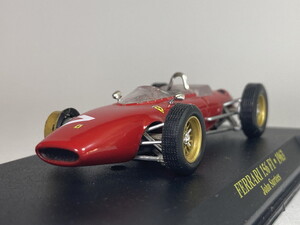 [タイヤ欠損] フェラーリ Ferrari 156 F1 1963 John Surtees 1/43 - アシェット Hachette