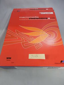 J244#中古Macromedia Fireworks 4 Studio 日本語版　 for windows