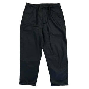 OG BLANK オージーブランク　テーパード チノパン ブラック　XLサイズ　PLEATED TAPERED CHINO PANTS トラウザー