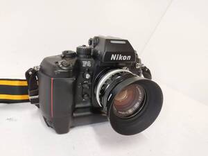 539 Nikon F4 NIKKOR-S.C Auto 1:1.4 50mm MB-21付 ニコン AFカメラ フィルムカメラ 一眼レフ シャッターOK