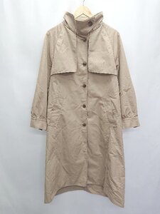 ◇ ◎ URBAN RESEARCH Sonny Label サニー シンプル 通勤 通学 長袖 トレンチ コート サイズF ブラウン レディース P