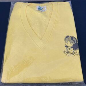 うる星やつら ラム Vネックセーター イエロー 高橋留美子 当時物 ヴィンテージ 未開封品