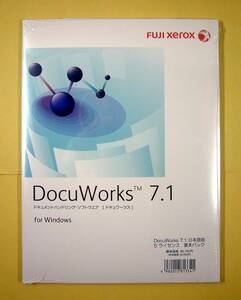 【2956】4982012813341新品 富士ゼロックス DocuWorks 7.1 Windows用 5ライセンス ドキュワークス ドキュメント 電子文書 管理 PDF変換 OCR