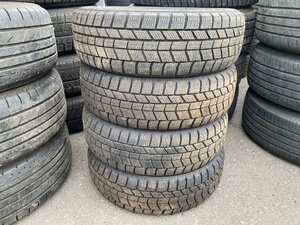 155/65R13 AUTOBACS NorthTrek N5 2022年製 バリ山 スタッドレスタイヤ 4本セット H27