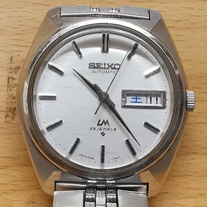 稼働品 SEIKO LM セイコー ロードマチック 25石 5606-7000 自動巻き メンズ 腕時計 ヴィンテージ Z6187