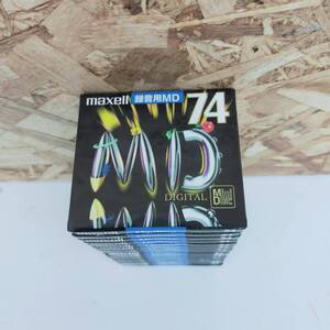 未開封品 録音用MD maxell 74 MD-74 ※2400010332760