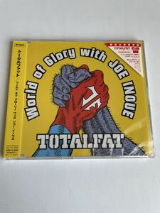 【新品】TOTALFAT トータルファット WORLD OF GLORY WITH JOE INOUE【送料スマートレター180円】非売品　激レア　希少　初回仕様限定盤