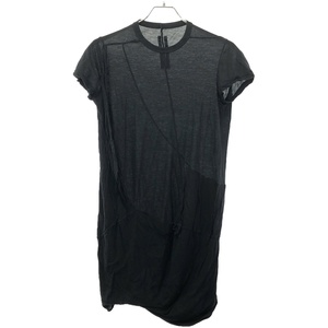 DRKSHDW by Rick Owens ダークシャドウバイリックオウエンス 17AW コットンドレープTシャツ DS17F2131-B ブラック S ITYVQSDYUO98