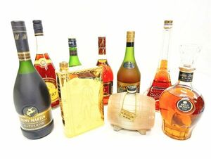 未開封 古酒 ブランデー 9点まとめてセット NAPOLEON ナポレオン LECOEUR DUPONT REMY MARTIN BOOK 本型 NIKKA SUNTORY サントリー