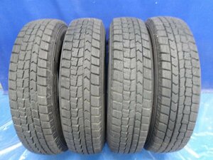 『DUNROP　ダンロップ　WINTERMAXX WM02　ウィンターマックス　145/80R13　2020年製　冬タイヤ　スタッドレスタイヤ　4本セット』