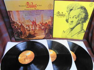 L#4873◆3LP◆ メンデルスゾーン オラトリオ「聖パウロ」 ブルゴス デュッセルドルフ交 Mendelssohn Paulus Burgos Angel Records SC-3842