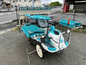 ★熊本発　クボタ　乗用田植機　SPU500P　5条植え　施肥機、ローラー、こまき付★