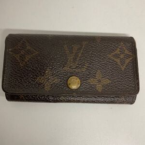 代EB099-60◆ Louis Vuitton／ ルイヴィトン ミュルティクレ4 モノグラム キーケース 