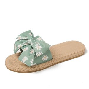 ☆ グリーン ☆ 37(23.5cm) ☆ サンダル pksandals103 フラット サンダル レディース ローヒール フラットサンダル ストラップサンダル