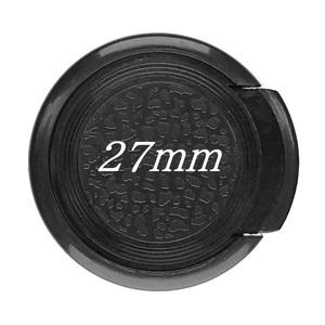 カメラ レンズキャップ サイドクリップ レンズカバー【27mm】