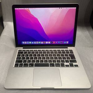 Apple MacBook PRO 13inch 2015 CPUi5 2.7GHZ MEMO8GB SSD250GB