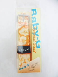 N9464【ベビーG 純正 ベルト】CASIO BG-BAND 14-4B★オレンジ★腕時計 Baby-G★BG-10 BG-200 BG-300 BG-320 DW-610 DW-620 etc★未使用★