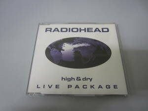 Radiohead/High & Dry Live Package Holland盤CD ネオアコ ギターポップ OASIS Blur Suede Ride Stone Roses Supergrass Gene Longpigs 