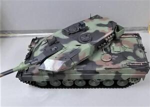 訳あり　1/16戦車ラジコン　ドイツ　レオパルド　ヘンロン3889-1　基板最新7.0バージョン