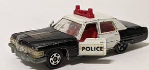 [ジャンク](管02) トミカ 1976 CADILLAC NO.F2 S=1/77 (TOMY tomica MADE IN JAPAN、キャデラック、パトカー)