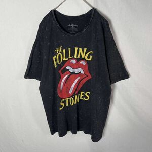 Bravado 半袖プリントTシャツ　古着　Mサイズ　ブラック　バンドTシャツ　ROLLING STONES