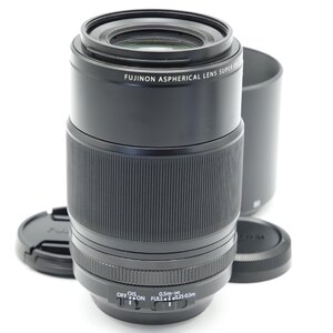 【ほぼ新品】富士フイルム(FUJIFILM) X 交換レンズ フジノン 単焦点 中望遠マクロ 80mm F2.8 絞りリング F XF80MMF2.8 R LM OIS WR MACRO