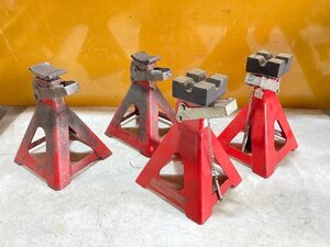 【1円スタート！】馬ジャッキ ウマジャッキ 4個セット メーカー / 耐荷重不明 自動車整備