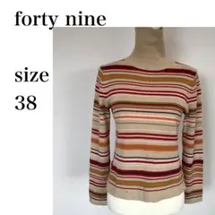 fortynine　38　ニット　ベージュ　レディース　トップス　Mサイズ