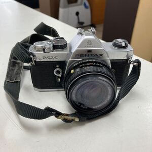 I2501-3032 PENTAX MX フィルムカメラ 通電未確認の為ジャンク 1:2.8 28mm 7594297 60サイズ発送