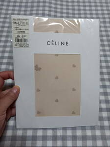 ★新品　CELINE　ハート＆クローバー　ナチュラル　M-L★　 