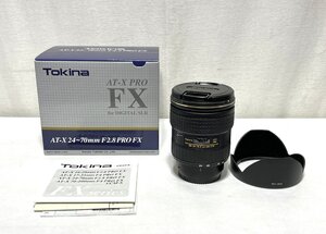 ▽Kenko Tokina AT-X 24～70mm F2.8 PRO FX レンズ 現状品・動作未確認▽012474