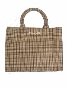 MIA BAG ミア・バッグ☆TOTO BAG TARTAN トートバッグ☆新品