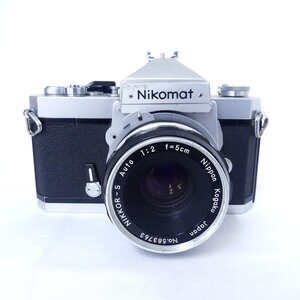 ニコン Nikomat ニコマート FTN + NIKKOR-S Auto f2 5cm フィルムカメラ 空シャッターOK USED /2410C