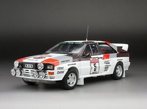 Sun Star サンスター 1/18 ミニカー ダイキャストモデル 1983年ラリー・サンレモ アウディ クワトロ A2 Audi Quattro A2 #5