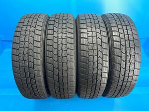 ☆個人宅可☆SD19□ダンロップ ウインターマックス DL WINTER MAXX WM02 155/65R14 4本 2021年製造 7分山位 点検済