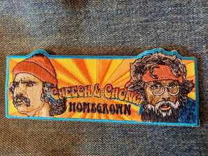 【送料無料】激レア！Cheech&Chong 刺繍ワッペン 正規品 チーチョン 喫煙具 チーチ＆チョン マリファナ映画 THC CBD 大麻 HEMP Tシャツ