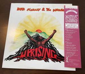 追悼シリーズ！！帯付★国内盤　BOB MARLEY & THE WAILERS【ボブ・マーリィ＆ザ・ウェイラーズ】／UPRISING　1982年★レコ番号：20S-89