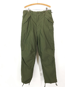 「Deadstock」 古着 50s 米軍 US ARMY M-51 ヘビー コットンサテン フィールド カーゴ パンツ ライナー付!! M-L