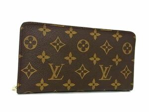 1円 ■新品同様■ LOUIS VUITTON ルイヴィトン M61727 モノグラム ポルトモネジップ ラウンドファスナー 長財布 ウォレット FB6387