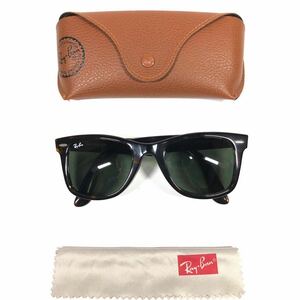 【レイバン】本物 Ray-Ban サングラス WAYFARER ウェイファーラー RB2140- F べっ甲調 メンズ レディース イタリア製 ケース付き 送料520円