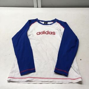 送料無料★adidas アディダス★長袖Tシャツ トップス　ロンT★ジュニア　160 子供　キッズ#50324sjj