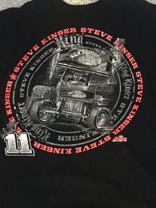 Steve Kinser Tシャツ スプリント　ダート　レース　アメリカ　レーシング　ビンテージ