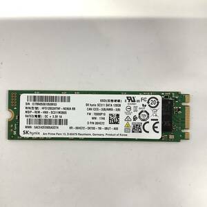 S60520163 SKhynix SATA M.2 128GB SSD 1点 【中古動作品】