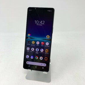 【中古】SONY/Xperia 1 Ⅳ(A201SO)/256GB/Black/0981