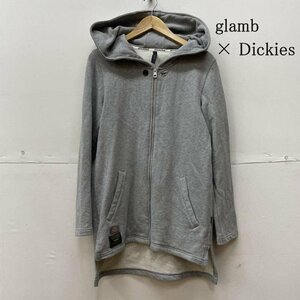 グラム Dickies コラボ パーカー スウェット 長袖 フーディ― ロゴ 刺繍 162M30GL01 パーカー パーカー 1 灰 / グレー