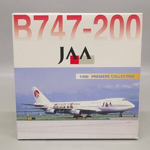 未使用 JAA 日本アジア航空 B747-200 1/400 プレミアコレクション Dragon Wings 元箱入 付属品 航空機 模型 Z5582