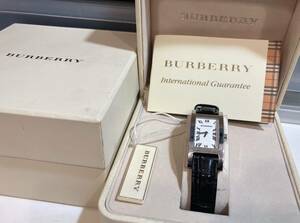 ◆稼働◇　バーバリー 14000L ホワイト クオーツ レディース 腕時計 箱付き