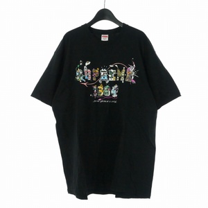 シュプリーム SUPREME Varsity Tee バーシティ Tシャツ 半袖 XL 黒 ブラック メンズ